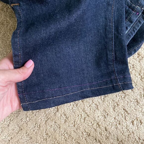 BLDWN Vented Hi Rise Skinny Jean Abyss Blue Dark Wash Size 29 - Picture 12 of 16